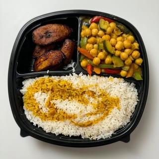 Coconut Curry Chickpeas Meal